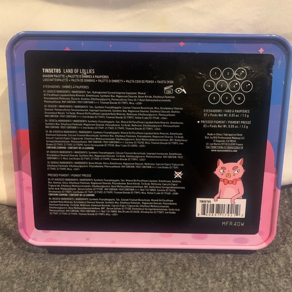 NYX Land of Lollies Tinset05 Eyeshadow palette - Picture 3 of 3